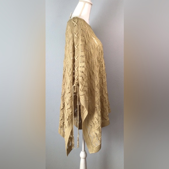 Lauren Ralph Lauren Linen Blend Poncho - Picture 7 of 16